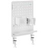 Pegboard Office Painel Organizador Fortrek Grid Space 42x48 Branco