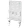 Pegboard Office Painel Organizador Fortrek Grid Space 42x48 Branco