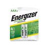 Pilha Recarregável Univ. Aaa2 Cart 2 Energizer