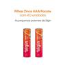 Pilha Zinco Aaa Tubo 40 Unidades Elgin R03