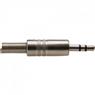 Plug P2 Estéreo de Metal Com Mola PGPD0004 Níquel Storm - PCT / 50