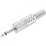 Plug P2 Mono Níquel Com Mola PGPD0005 Prata Storm - PCT / 50