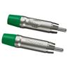 Plug Rca Macho Nickel Verde 10 Un Wireconex