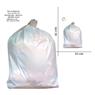 Saco De Lixo 20 Litros Reforçado Branco - 50 Unidades
