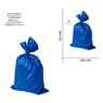 Saco De Lixo 200l Reforçado Azul 20 Und