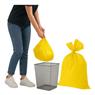 Saco De Lixo 40l Reforçado Amarelo 20 Und