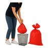 Saco De Lixo 40l Reforçado Vermelho 100 Und