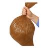 Saco De Lixo 60l Reforçado Marrom 50 Und