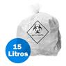Saco De Lixo Infectante 15 Litros Reforçado - 100 Unidades