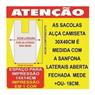 Sacola Preta Reforçada 30x40 Pacote 1 Kg