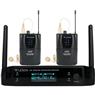 Sistema de Microfone Duplo Sem Fio Leson LS962 Preto