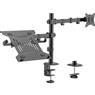 Suporte Articulado Para Monitor e Notebook Fortrek FK 485S