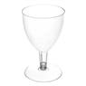 Taça De Vinho Pit 170 Cristal 170ml Plastilânia- 50 Unidade
