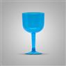 Taça Pit 500 Gin 8 Unidades 500ml Acrilico Azul