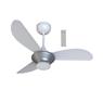Ventilador de Teto Ventisol Mistral 3 Pás Branco/Cinza Bivolt