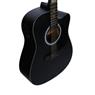 Violão Giannini GF1D CEQ Eletroacústico Aço Satin Black