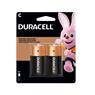 2 Pilhas Alcalinas C Duracell
