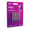 Aaa 1000 Mah Pilha Recarreg.elgin Blist4
