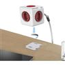 Adaptador Benjamim Múltiplo Powercube PWC-X5/3M Bivolt ELG