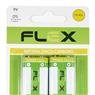 Bateria 9v Zinco Cartela Com 2 Unidades Flex