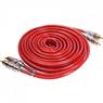 Cabo Blindado 2 RCA X 2 RCA CBRC0027 5m Vermelho Storm