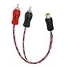 Cabo Audio Automotivo Y Rca Fêmea 2 Rca Macho 20 Cms Storm