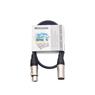 Cabo De Microfone Pro Balanceado Emborrachado Xlr Xlr 0,40 Cm Mpbe-0,40 Wireconex