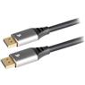 Cabo DisplayPort Macho 1.4 8K Gold 1.8M Com Trava 5+