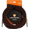 Cabo Para Instrumento Têxtil Hayonik Player P10 7m Marrom