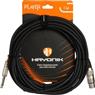 Cabo Para Microfone Hayonik Player XLR Fêmea x P10 7m Preto