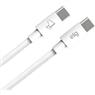Cabo Tipo C x Tipo C TC602 2 Metros Branco ELG