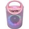 Caixa de Som Com Microfone Letron Hello Kitty 60w Rosa