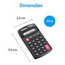 Calculadora De Bolso 8 Digitos Solar Cb-1485 Elgin