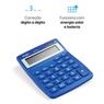 Calculadora Mesa Visor 12 Dig. - Azul Mv4125 Elgin