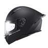 Capacete Texx Fecha Raptor Solid Pret Fosc 60