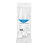 Combo Abrac De Nylon Branca Pq Md E Gd (125 Unidades)