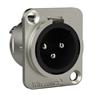 Conector  Xlr Macho Wc 1033 10 Unidades Painel Wireconex