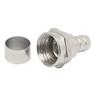 Conector F Rg 59 Com Anel Corpo Longo Storm 100 Unidades