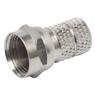 Conector F Rosca Rg 6 Storm 100 Unidades