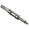 Conector P10 1/4 Ts Metal Nickel Com Mola Wc 244/ts Wireconex 10 Unidades