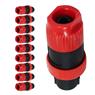 Conector Speakon 4 Polos Corpo Curto Red Storm 10 Unidades