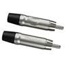 Conector Plug Rca Macho Wc 1212 Bk  Wireconex 10unidades