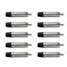 Conector Plug Rca Macho Wc 1212 Bk  Wireconex 10unidades