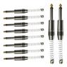 Conector P10 Macho Mono Com Mola Storm 10 Unidades