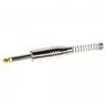 Conector P10 Macho Mono C/ Mola Ponta Gold Storm 10 Unidades