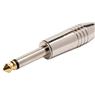 Conector P10 Macho Mono C/ Mola Ponta Gold Storm 10 Unidades