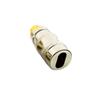 Conector Rca Fêmea Metal Gold Storm 10 Unidades