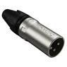 Conector Xlr Macho Wc 1013 Ml Bk Ni 3p Cabo Wireconex 05 Unidades