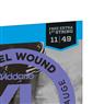 Cordas Para Guitarra D Addario Xl Nickel Wound Exl115-b .011-.049 Com Corda Extra Pl011