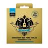 Emva20 El - Encordoamento Monterey Violao Aco Ouro Extra-leve